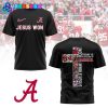 Alabama Crimson Tide Football Jesus Won Red Shirt