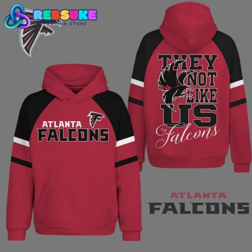 Atlanta Falcons They Not Like Us Red Hoodie