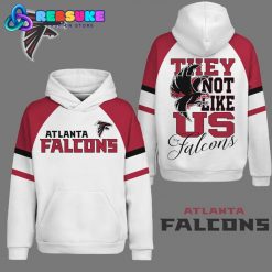 Atlanta Falcons They Not Like Us White Hoodie