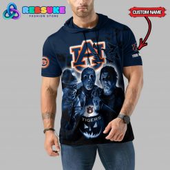 Auburn Tigers Custom Name Halloween Hoodie Short Sleeve