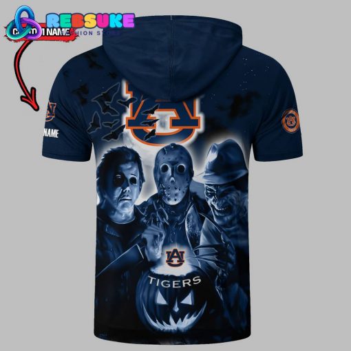 Auburn Tigers Custom Name Halloween Hoodie Short Sleeve