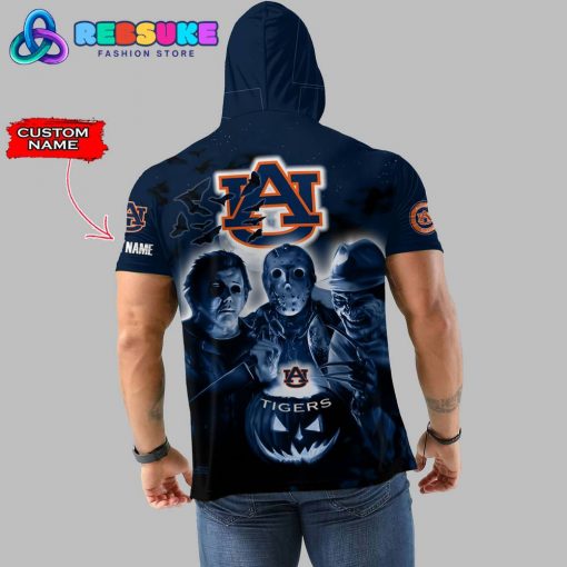 Auburn Tigers Custom Name Halloween Hoodie Short Sleeve