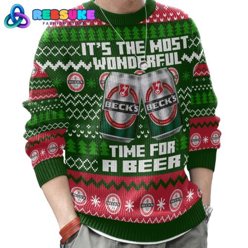 Beck’s It’s the Most Wonderful time for a Beer Ugly Sweater