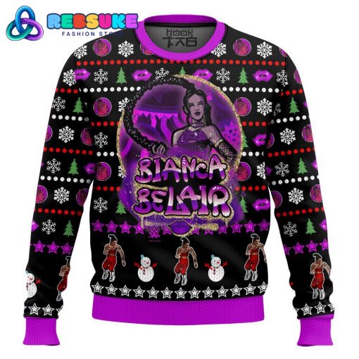 Bianca Belair Ugly Sweater