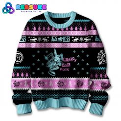 Blink182 Band Merry Christmas 2024 Ugly Sweater