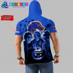 Boise State Broncos Custom Name Halloween Hoodie Short Sleeve