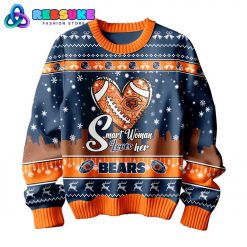 Chicago Bears Smart Woman Loves Her Sweater