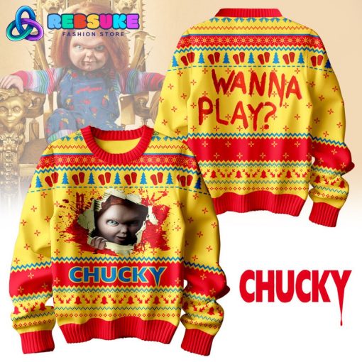 Chucky TV Series Wanna Play Ugly Sweater