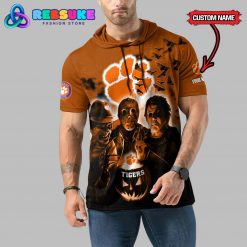 Clemson Tigers Custom Name Halloween Hoodie Short Sleeve