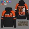 Cleveland Browns They Not Like Us White Hoodie