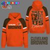 Cleveland Browns They Not Like Us Brown Hoodie