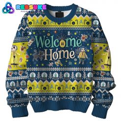 Coraline 2024 Welcome Home Ugly Christmas Sweater