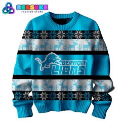 Detroit Lions They Not Like Us Ugly Christmas Sweater