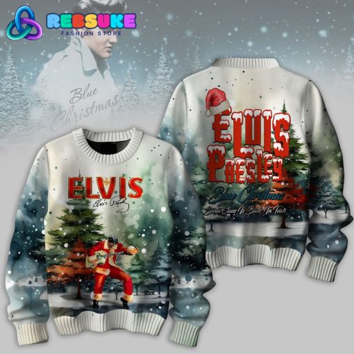 Elvis Presley Santa Claus Is Back In Town Ugly Sweater