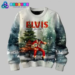 Elvis Presley Santa Claus Is Back In Town Ugly Sweater