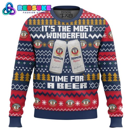 Erdinger It’s the Most Wonderful time for a Beer Ugly Sweater