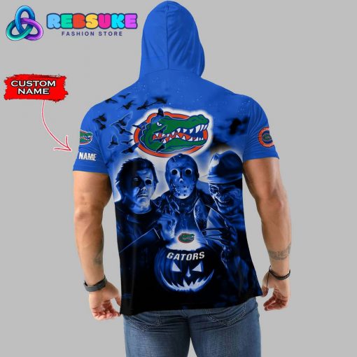 Florida Gators Custom Name Halloween Hoodie Short Sleeve