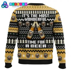 Franziskaner Its the Most Wonderful time for a Beer Ugly Sweater