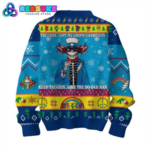 Grateful Dead Band Merry Christmas 2024 Ugly Sweater