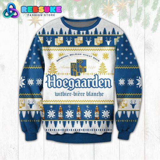 Hoegaarden Ugly Sweater Beer Drinking