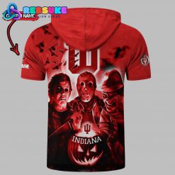 Indiana Hoosiers Custom Name Halloween Hoodie Short Sleeve