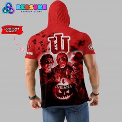 Indiana Hoosiers Custom Name Halloween Hoodie Short Sleeve