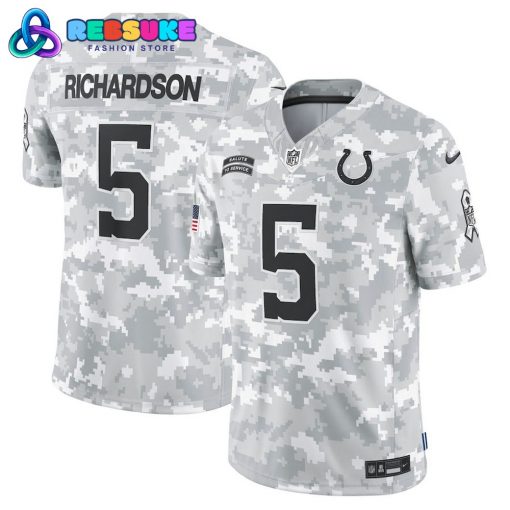 Indianapolis Colts 2024 Arctic Camo Personalized Football Jersey