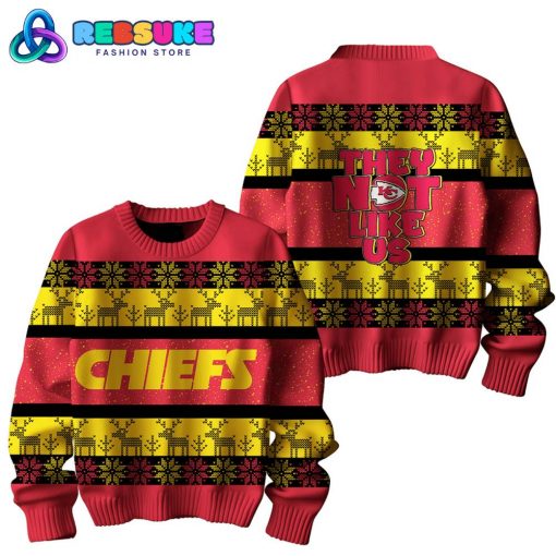 Kansas City Chiefs They Not Like Us Ugly Christmas Sweater