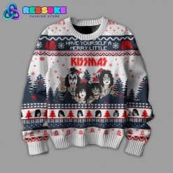 Kiss Band Merry Christmas 2024 Ugly Sweater