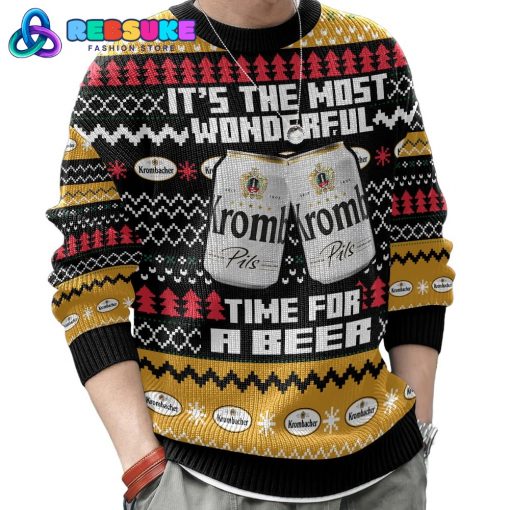 Krombacher It’s the Most Wonderful time for a Beer Ugly Sweater