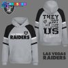 Las Vegas Raiders They Not Like Us Black Hoodie