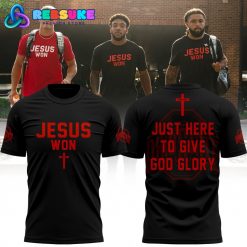 Limited Edition Jesus Won Black Ohio State Shirt 2024