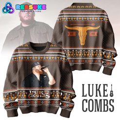 Luke Combs Country Singer 2024 Ugly Christmas Sweater