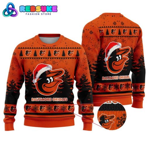 MLB Baltimore Orioles Special Christmas Ugly Sweater