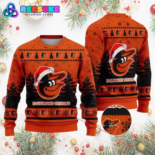 MLB Baltimore Orioles Special Christmas Ugly Sweater