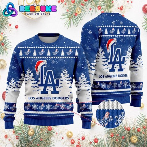 MLB Los Angeles Dodgers Special Christmas Ugly Sweater