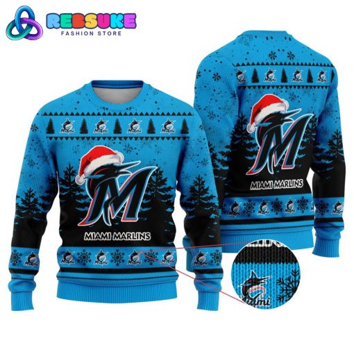 MLB Miami Marlins Special Christmas Ugly Sweater