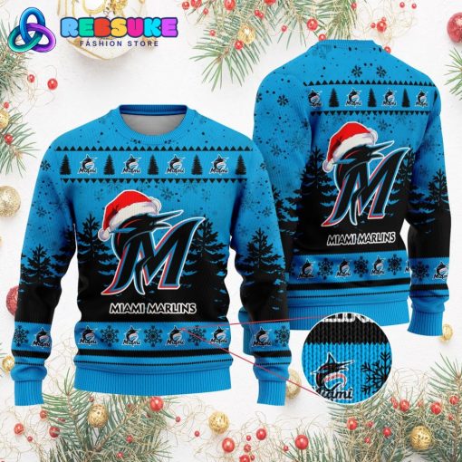 MLB Miami Marlins Special Christmas Ugly Sweater