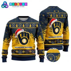 MLB Milwaukee Brewers Special Christmas Ugly Sweater