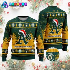 MLB Oakland Athletics Special Christmas Ugly Sweater