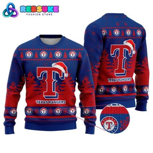 MLB Texas Rangers Special Christmas Ugly Sweater