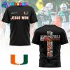 Miami Hurricanes Football Jesus Won Orange Shirt