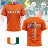 Miami Hurricanes Football Jesus Won Black Shirt