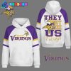 Minnesota Vikings They Not Like Us Black Hoodie