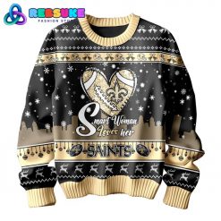 New Orleans Saints Smart Women Love Her Sweater