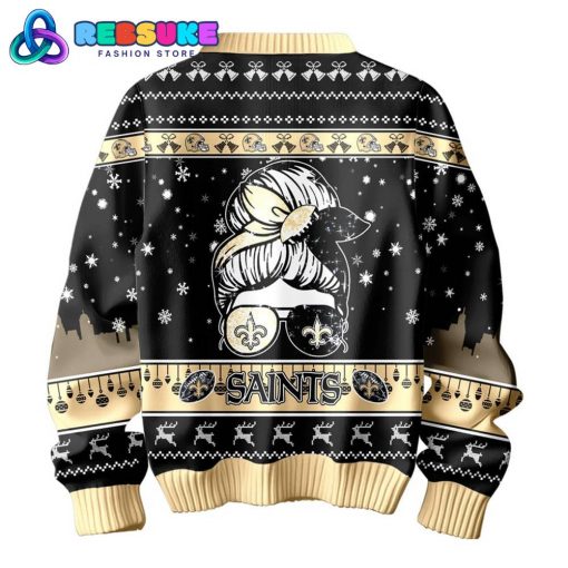 New Orleans Saints Smart Woman Loves Her Sweater