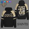 New Orleans Saints They Not Like Us Gold Hoodie