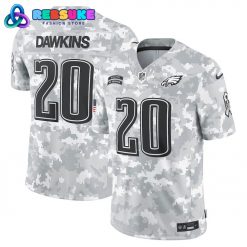 Philadelphia Eagles 2024 Arctic Camo Personalized Football Jersey