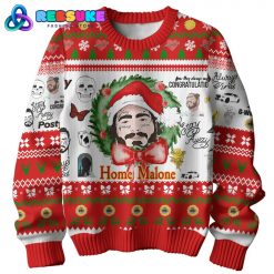 Post Malone Merry Postmas 2024 Ugly Sweater