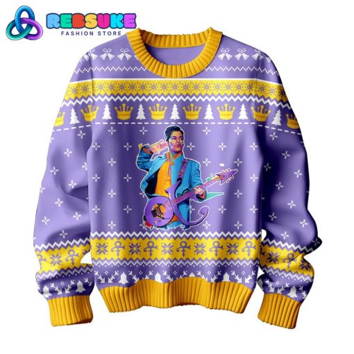 Prince American Singer Special Ugly Christmas Sweater